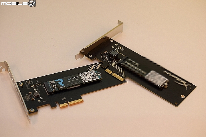 NVMe 速度更上一層 OCZ RD400A PCI-E SSD 256GB 開箱
