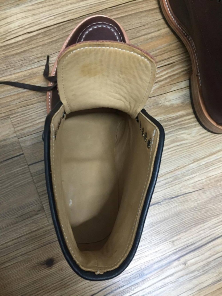 大陸某 X哥 Alden 型手工靴分享~~~