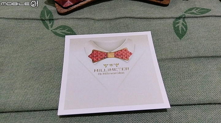 米里米特 3D WOOD TIE 木領結開箱