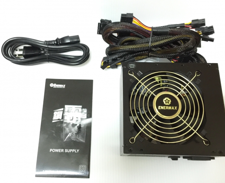 DIY NAS年中小更新 Enermax 銅霸 350w 入手