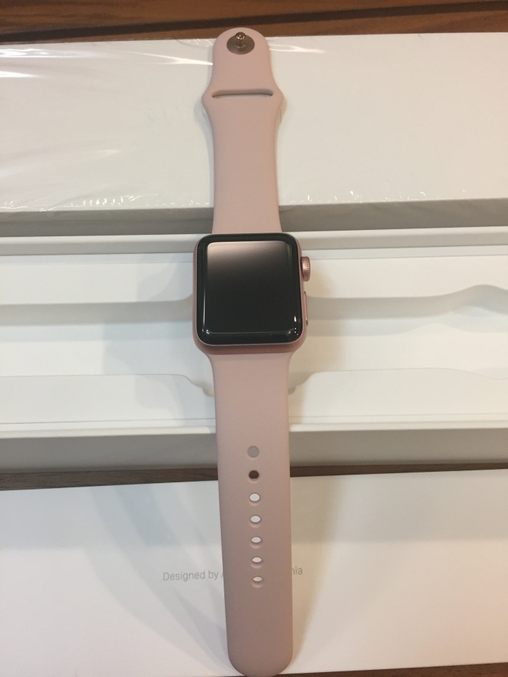 Apple Watch series 2 38mm玫瑰金運動型