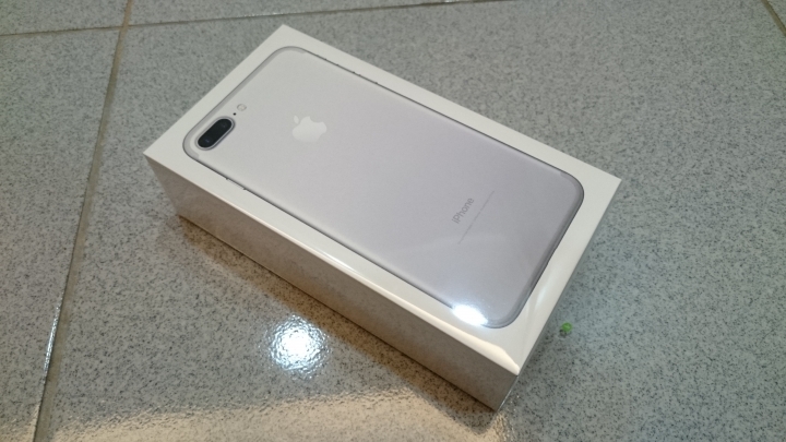 Iphone 7+ 銀色開箱