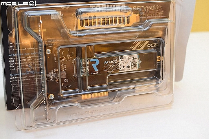 NVMe 速度更上一層 OCZ RD400A PCI-E SSD 256GB 開箱