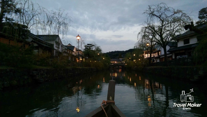 【日本。中國】《倉敷市》"舟"遊倉敷美觀地區體驗江戶慢活&夜景