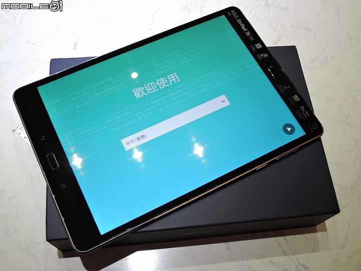 大畫面 ZenPad 3S 10 (Z500M)極致灰 簡單開箱