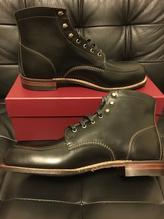 我的第一雙金剛狼Wolverine 1000 Mile Courtland
