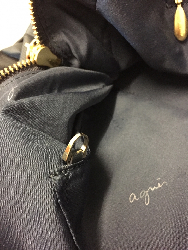 『開箱』agnes b Voyage 日本藍限定鎖頭包