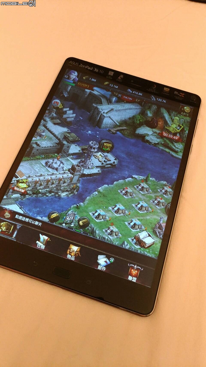 大畫面 ZenPad 3S 10 (Z500M)極致灰 簡單開箱