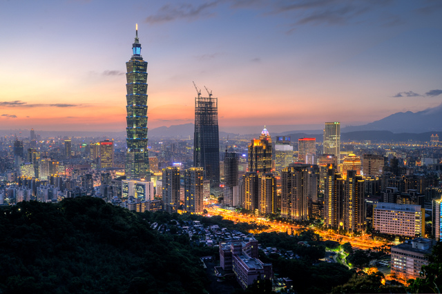 象山x台北101夜景:象山親山步道