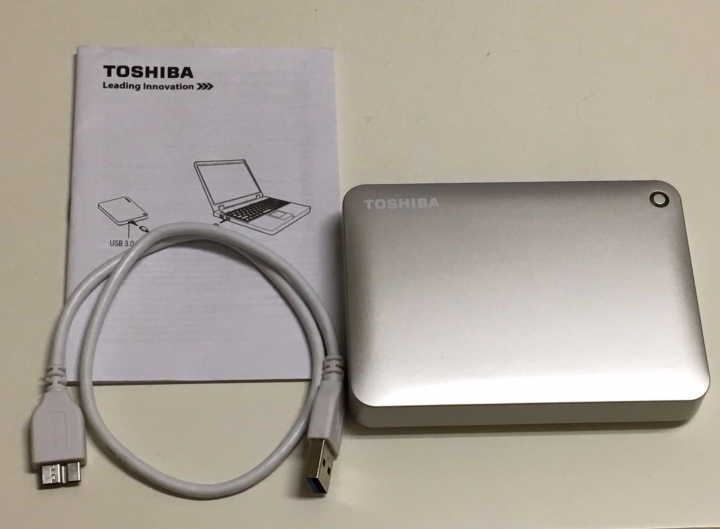 Toshiba Canvio Connect II V8 3TB 2.5吋行動硬碟評測文