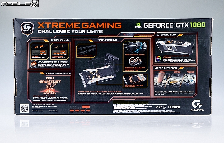 效能與散熱兼具 技嘉WaterForce水之力Xtreme Gaming GTX1080實測