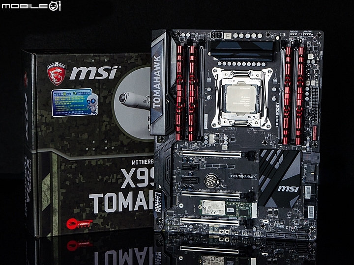 軍火系列新選 微星MSI X99A TOMAHAWK主機板