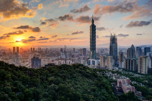 象山x台北101夜景:象山親山步道