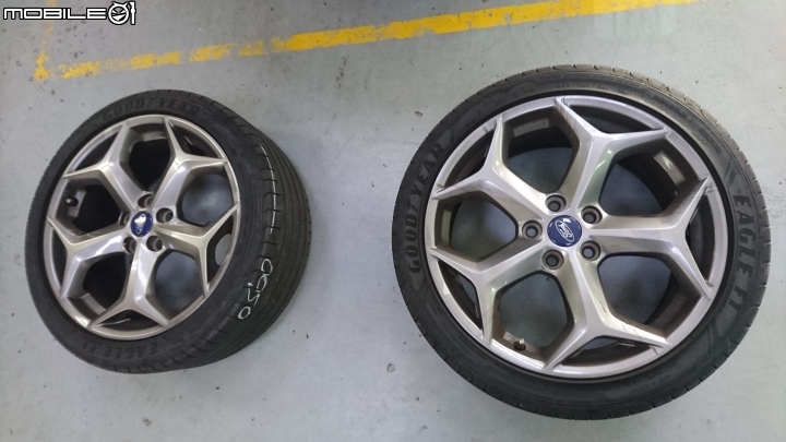 Focus MK3 ST更換Michelin PS4輪胎