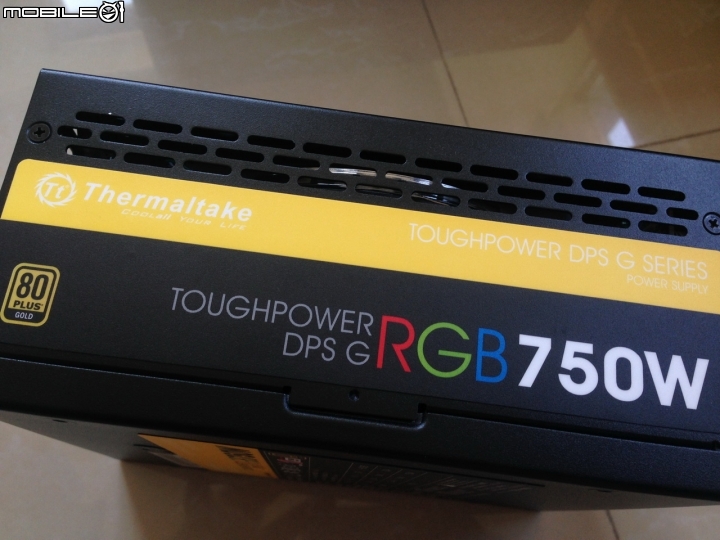 進入未來的時代 TT Toughpower DPS G RGB 750W分享