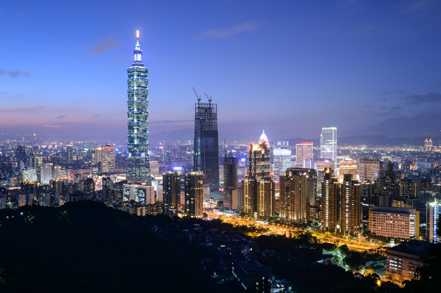 象山x台北101夜景:象山親山步道