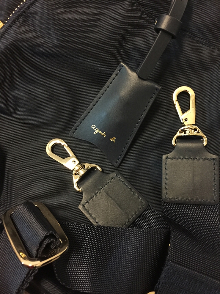 『開箱』agnes b Voyage 日本藍限定鎖頭包