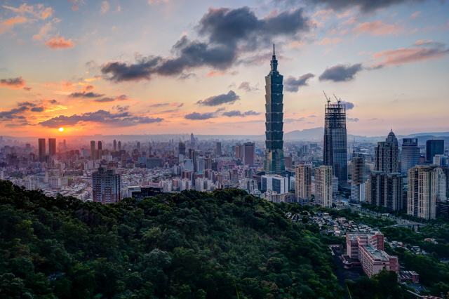象山x台北101夜景:象山親山步道