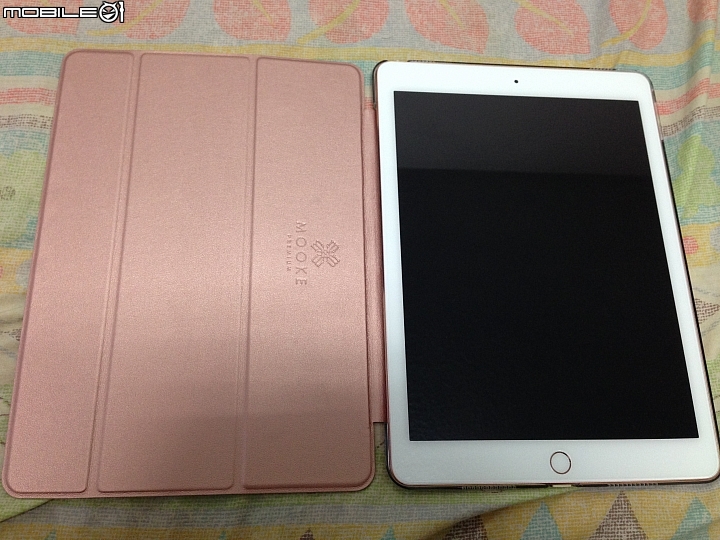 出貨速度快的 iPad Pro 9.7 128G 玫瑰金(簡易開箱文,更新加保護殼)