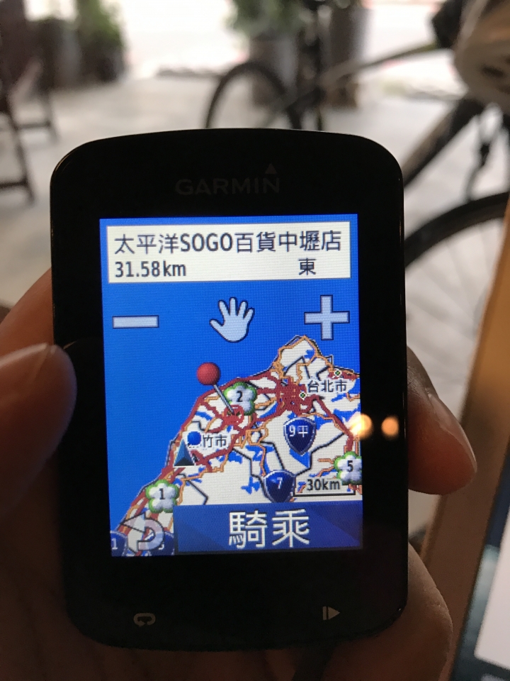 average joe的 Garmin Edge 820 & Varia Vision 自行車衛星導航組 試用紀錄
