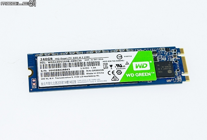 Sandisk 15nm TLC顆粒導入 WD GREEN綠標與BULE藍標SSD固態硬碟實測