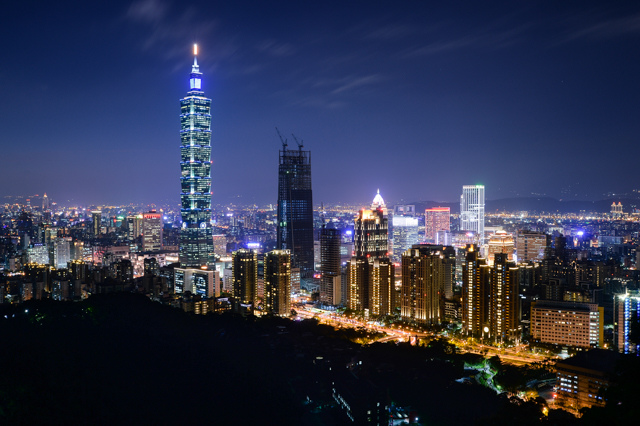 象山x台北101夜景:象山親山步道