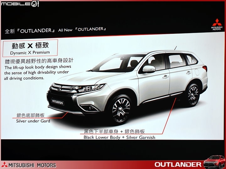 【體驗活動】MITSUBISHI 三菱重量級車款【超】進化 NEW OUTLANDER 記者會