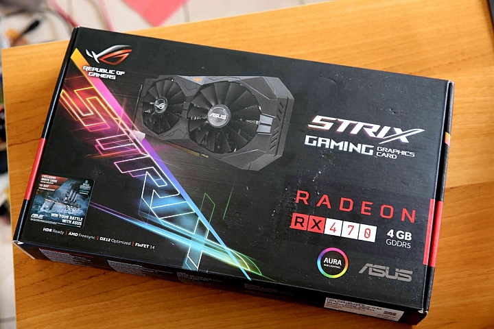 ASUS ROG STRIX GAMING RX470 4GB 測試