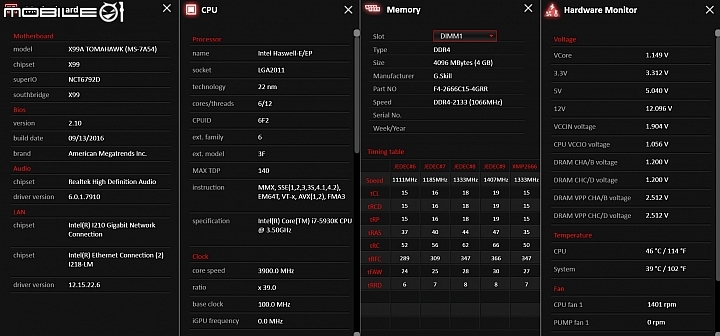 軍火系列新選 微星MSI X99A TOMAHAWK主機板