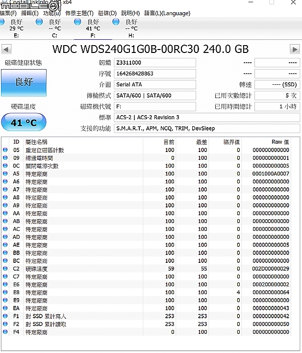 Sandisk 15nm TLC顆粒導入 WD GREEN綠標與BULE藍標SSD固態硬碟實測