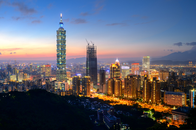 象山x台北101夜景:象山親山步道