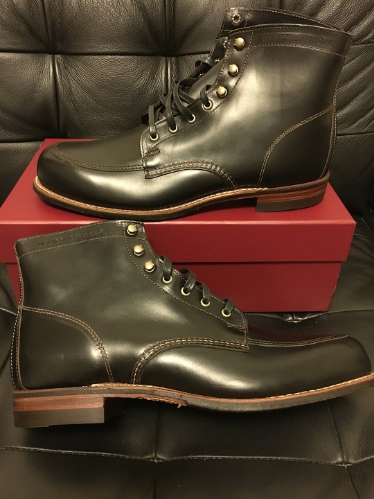 我的第一雙金剛狼Wolverine 1000 Mile Courtland