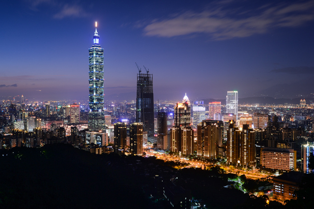象山x台北101夜景:象山親山步道