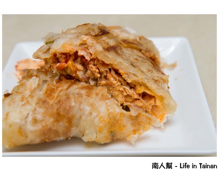 【台南市東區-夜市美食】20多種口味蔥抓餅│大東夜市限定~~好吃樂蔥抓餅