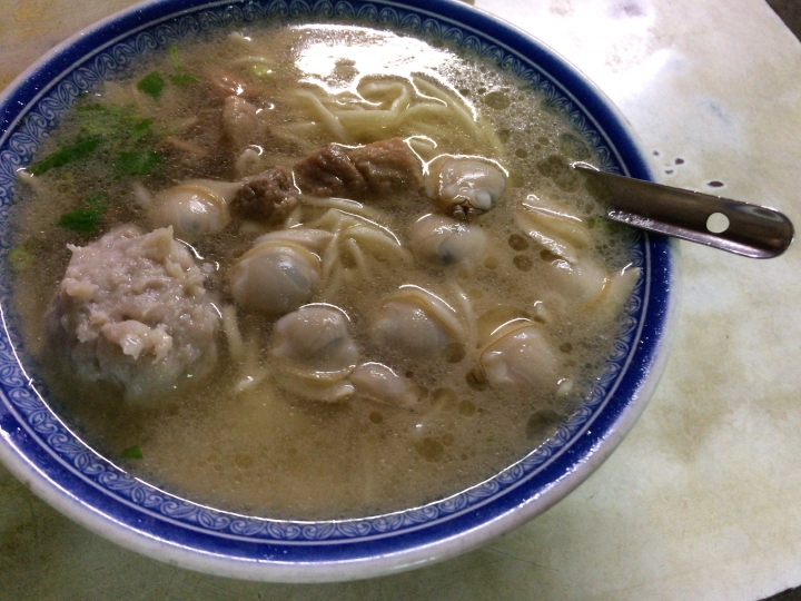 【美食。食記】彰化 彰鹿路 想開就開 蛤仔肥香 蛤仔麵 賣完了 有錢吃不到 神秘小店
