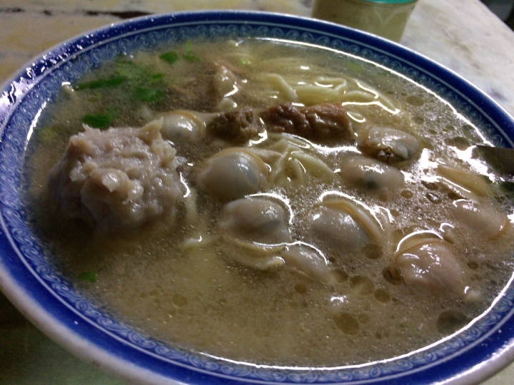【美食。食記】彰化 彰鹿路 想開就開 蛤仔肥香 蛤仔麵 賣完了 有錢吃不到 神秘小店