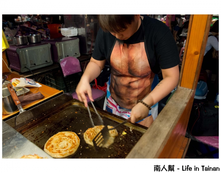 【台南市東區-夜市美食】20多種口味蔥抓餅│大東夜市限定~~好吃樂蔥抓餅