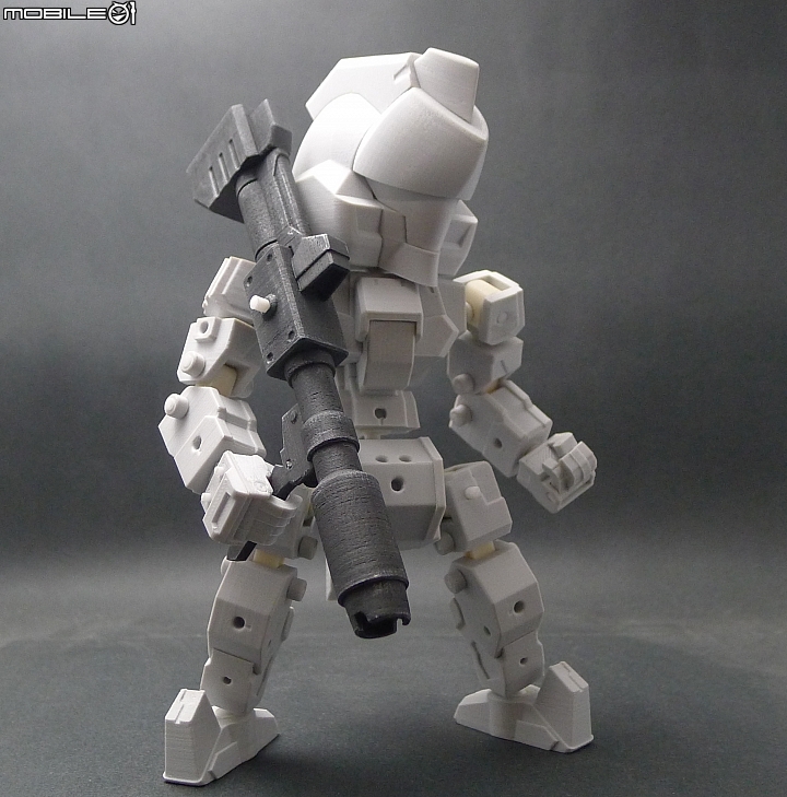 3D列印【Red Warrior Bazooka & Unmanned Flying Vehicle】