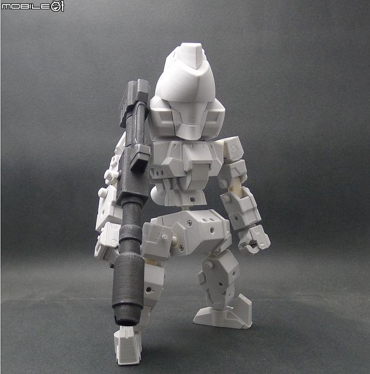 3D列印【Red Warrior Bazooka & Unmanned Flying Vehicle】