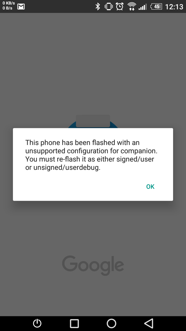 Android Wear 2.0 APP 升級問題排除