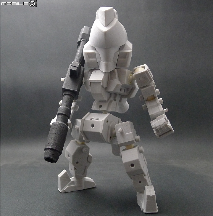 3D列印【Red Warrior Bazooka & Unmanned Flying Vehicle】