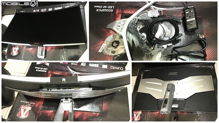 AOC AG322FCX 32吋曲面電競螢幕,用過144Hz就回不去了