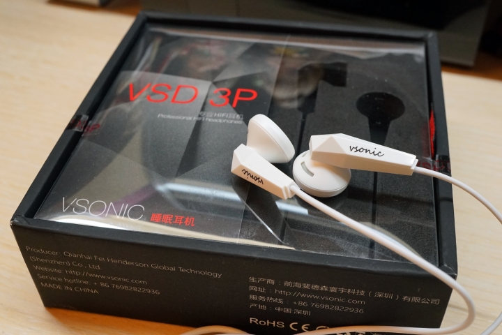 逐漸淡出的平頭耳機 - VSONIC VSD3P 綜合開箱評測