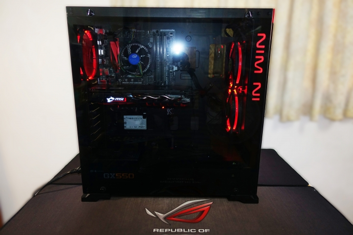 【自組】I7-6700+RX 480 8G+INWIN 805+BF1遊玩測試