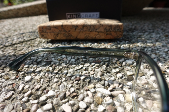 寶島眼鏡★職人眼鏡賞★溫暖滿點的新復古工藝框-Kingcraft鯖江手造