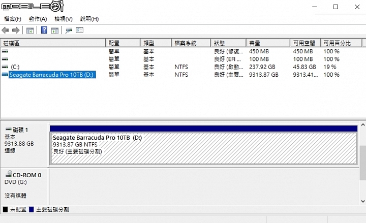 超大容量 免費救援 Seagate BarraCuda Pro 10TB硬碟實測