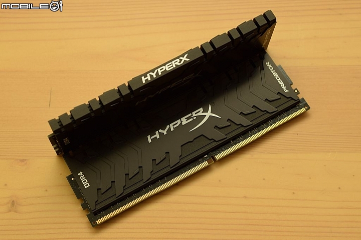 金士頓 DDR4-3333 新款散熱片 HyperX Predator 開箱分享