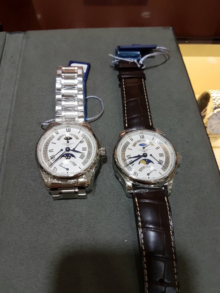 Longines L707 月相四逆跳簡易開箱