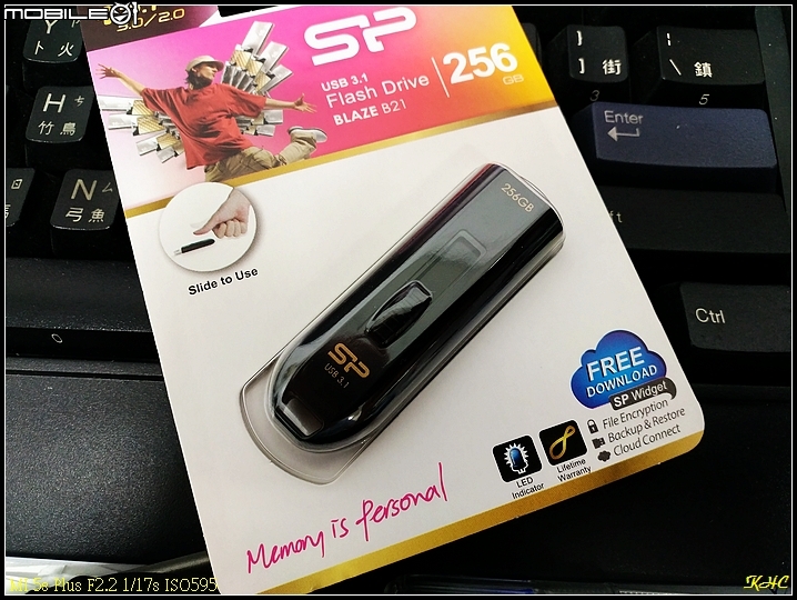 廣穎 SP USB3.1 BLAZE B21 256GB 隨身碟 - 簡易開箱