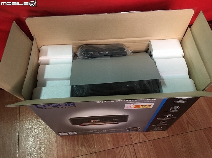 Epson xp-442 灑花開箱 XD